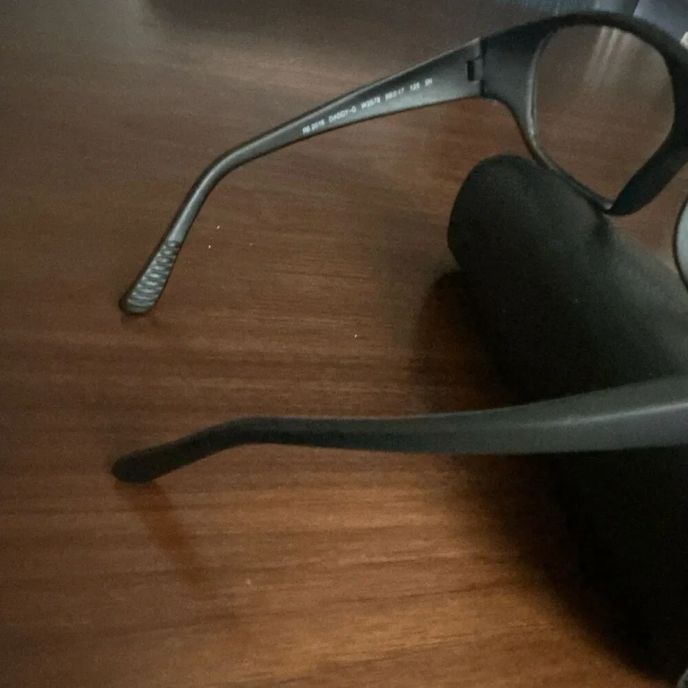Ray-Ban Daddy-O RB2016 W2578 Black Full Rim Plastic Rectangle Frames 59-17-125